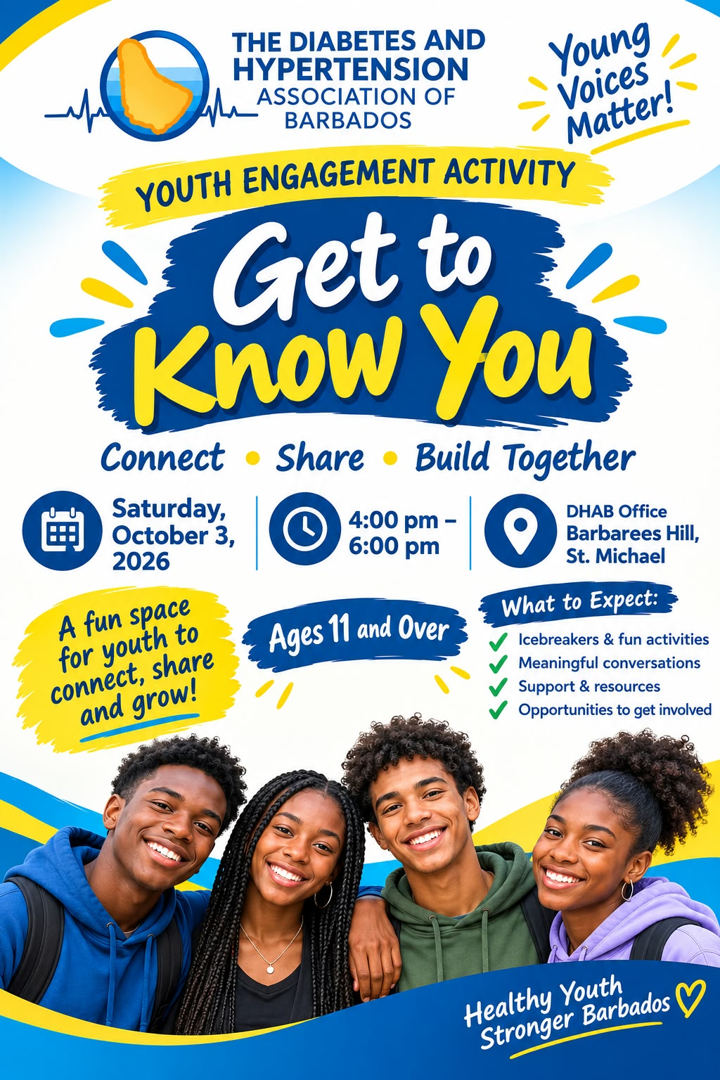 Get to Know You event flyer
